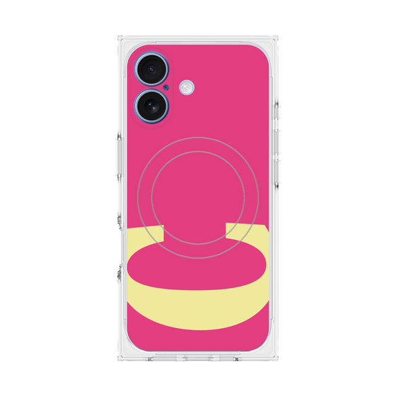 Premium Square Case with MagSafe［ Original - initial color - C pink ］