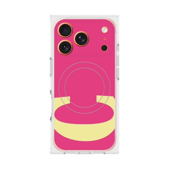 Premium Square Case with MagSafe［ Original - initial color - C pink ］