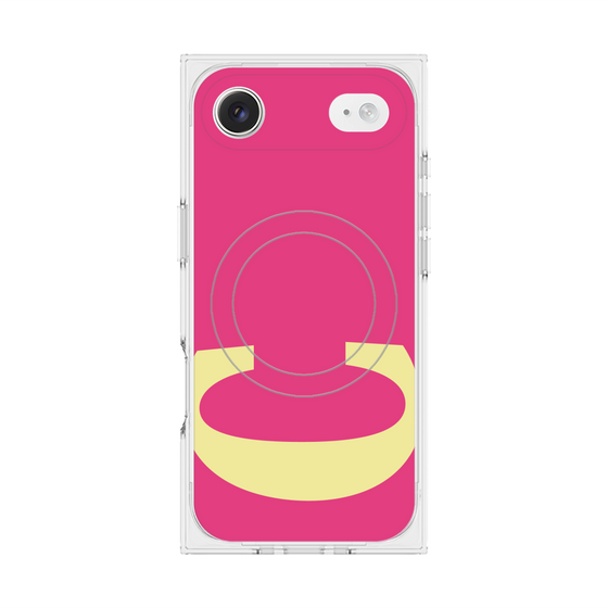 Premium Square Case with MagSafe［ Original - initial color - C pink ］