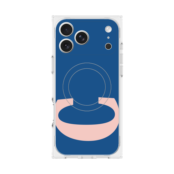 Premium Square Case with MagSafe［ Original - initial color - C navy ］