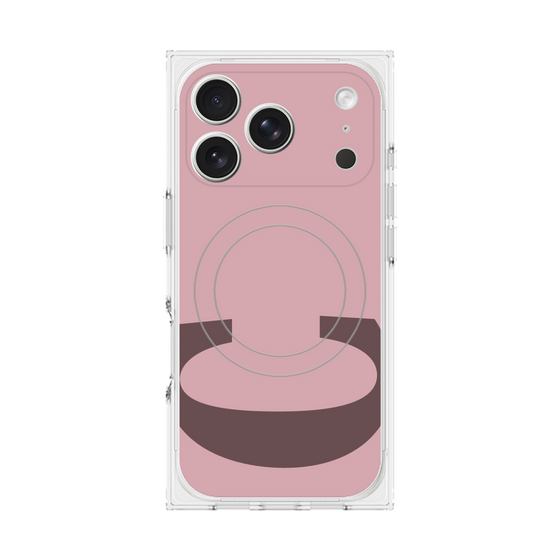 Premium Square Case with MagSafe［ Original - initial color - C dusty pink ］