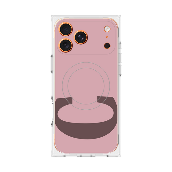 Premium Square Case with MagSafe［ Original - initial color - C dusty pink ］