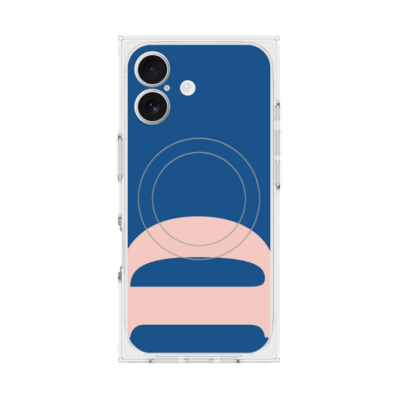 Premium Square Case with MagSafe［ Original - initial color - D navy ］