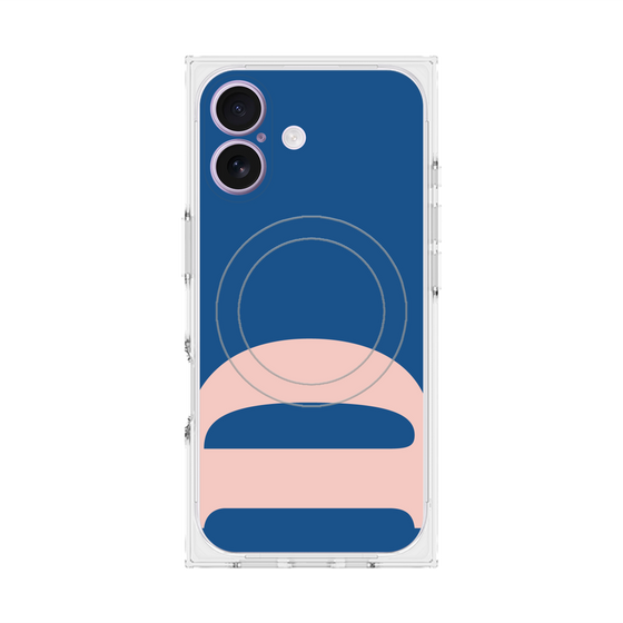 Premium Square Case with MagSafe［ Original - initial color - D navy ］