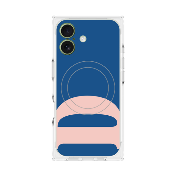 Premium Square Case with MagSafe［ Original - initial color - D navy ］