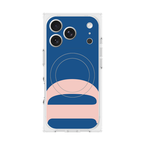 Premium Square Case with MagSafe［ Original - initial color - D navy ］