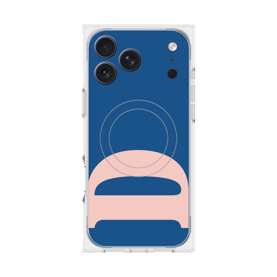 Premium Square Case with MagSafe［ Original - initial color - D navy ］