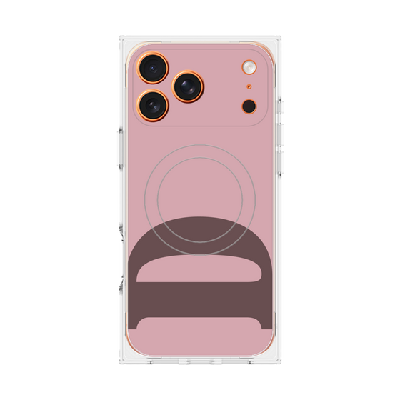 Premium Square Case with MagSafe［ Original - initial color - D dusty pink ］