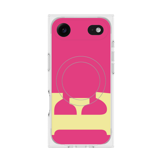 Premium Square Case with MagSafe［ Original - initial color - E pink ］