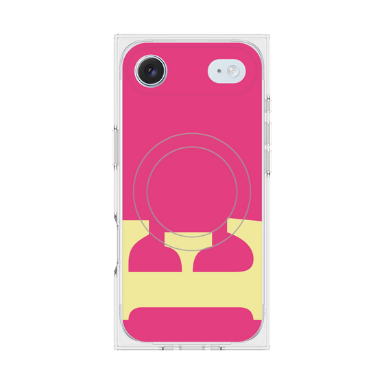 Premium Square Case with MagSafe［ Original - initial color - E pink ］