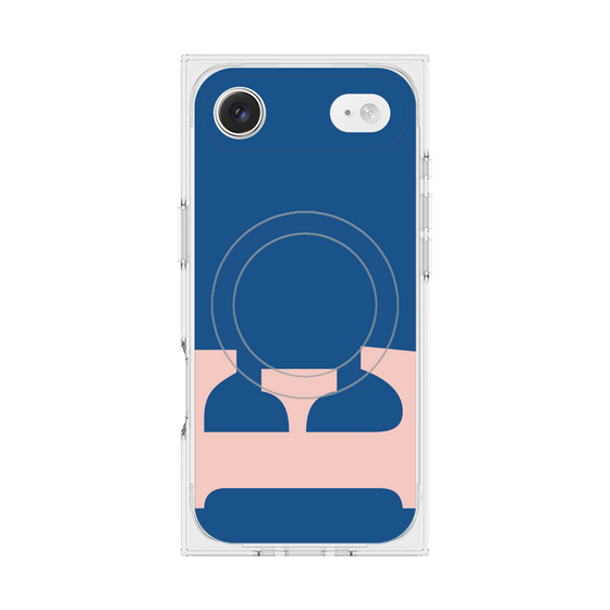 Premium Square Case with MagSafe［ Original - initial color - E navy ］