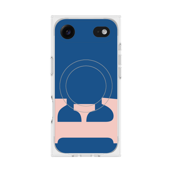 Premium Square Case with MagSafe［ Original - initial color - E navy ］