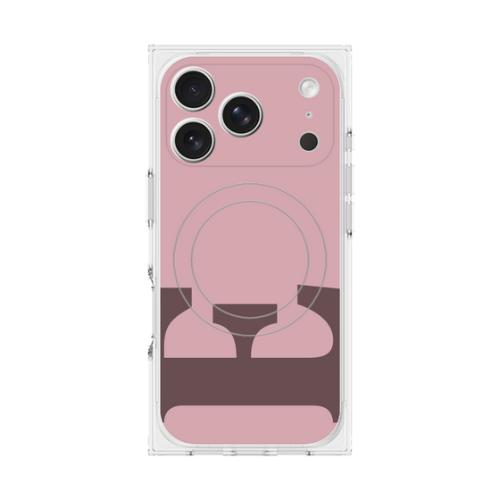 Premium Square Case with MagSafe［ Original - initial color - E dusty pink ］