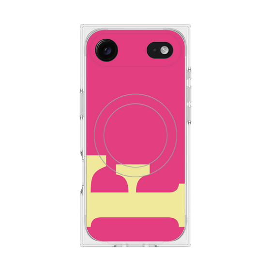 Premium Square Case with MagSafe［ Original - initial color - F pink ］