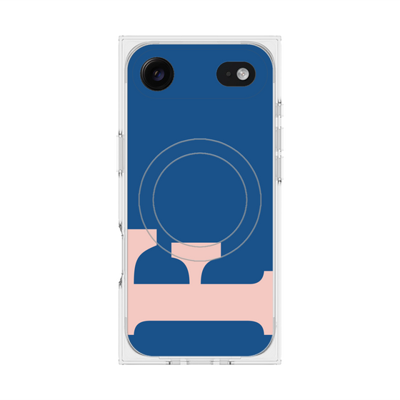 Premium Square Case with MagSafe［ Original - initial color - F navy ］