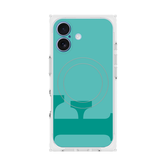 Premium Square Case with MagSafe［ Original - initial color - F light green ］