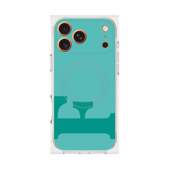 Premium Square Case with MagSafe［ Original - initial color - F light green ］