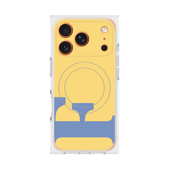 Premium Square Case with MagSafe［ Original - initial color - F yellow ］