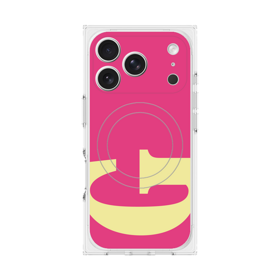 Premium Square Case with MagSafe［ Original - initial color - G pink ］