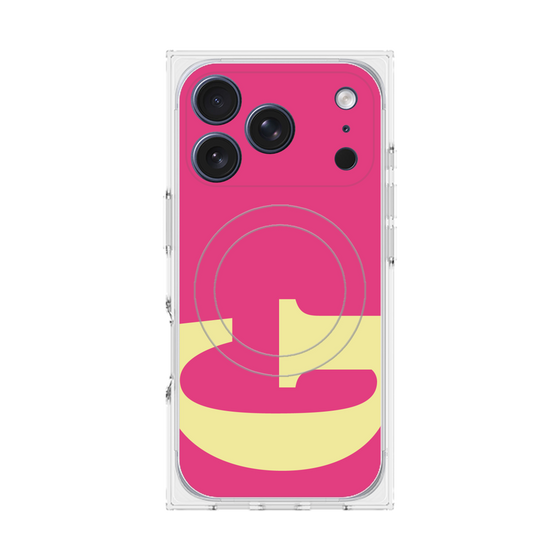 Premium Square Case with MagSafe［ Original - initial color - G pink ］