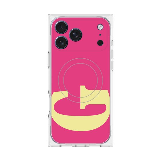 Premium Square Case with MagSafe［ Original - initial color - G pink ］