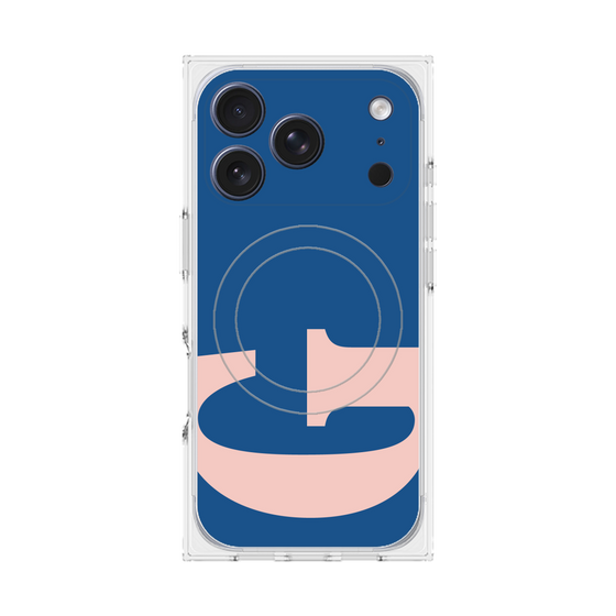 Premium Square Case with MagSafe［ Original - initial color - G navy ］