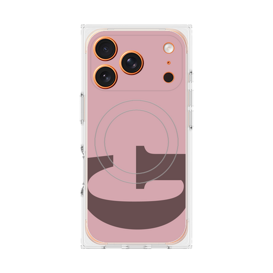 Premium Square Case with MagSafe［ Original - initial color - G dusty pink ］