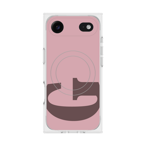 Premium Square Case with MagSafe［ Original - initial color - G dusty pink ］