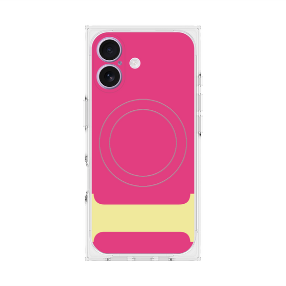 Premium Square Case with MagSafe［ Original - initial color - I pink ］