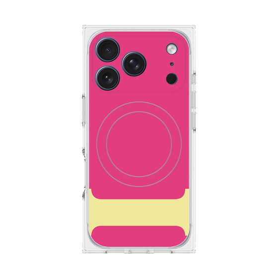 Premium Square Case with MagSafe［ Original - initial color - I pink ］