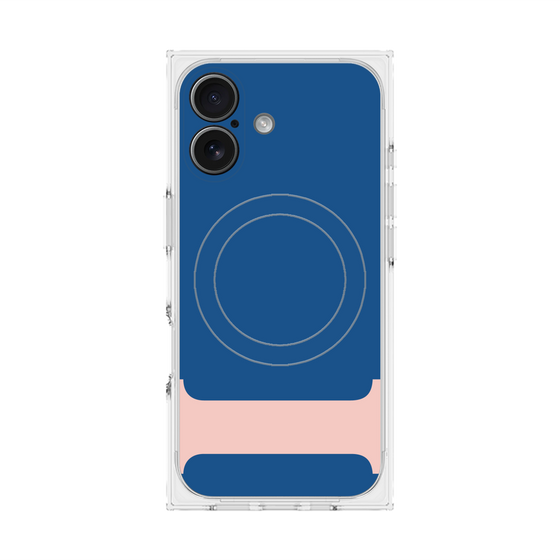 Premium Square Case with MagSafe［ Original - initial color - I navy ］