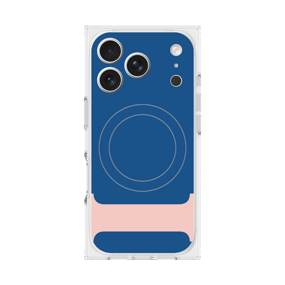 Premium Square Case with MagSafe［ Original - initial color - I navy ］