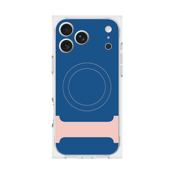 Premium Square Case with MagSafe［ Original - initial color - I navy ］