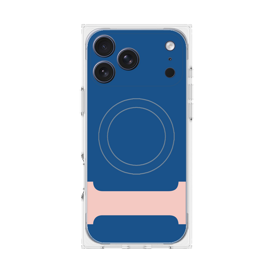 Premium Square Case with MagSafe［ Original - initial color - I navy ］