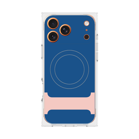 Premium Square Case with MagSafe［ Original - initial color - I navy ］