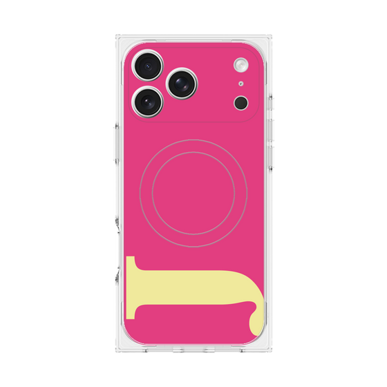 Premium Square Case with MagSafe［ Original - initial color - J pink ］