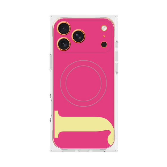 Premium Square Case with MagSafe［ Original - initial color - J pink ］