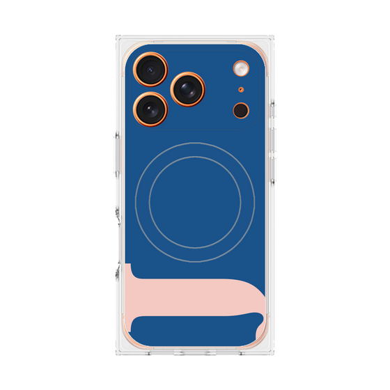 Premium Square Case with MagSafe［ Original - initial color - J navy ］