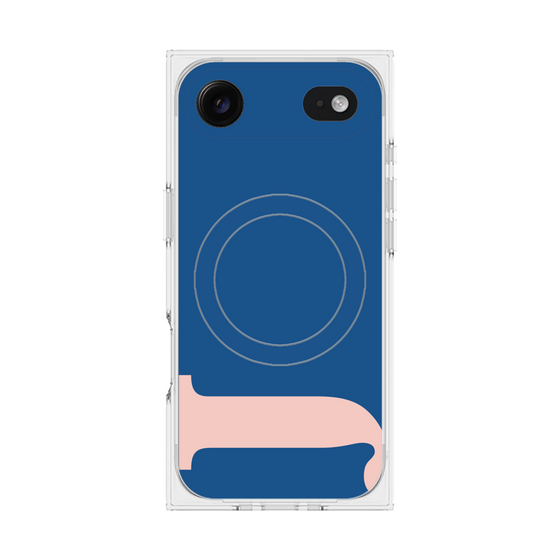 Premium Square Case with MagSafe［ Original - initial color - J navy ］