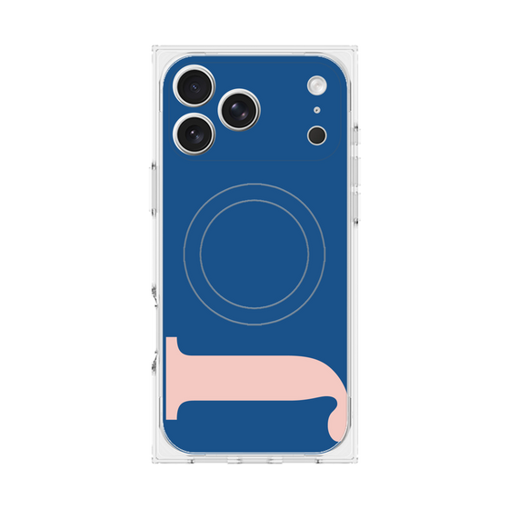 Premium Square Case with MagSafe［ Original - initial color - J navy ］