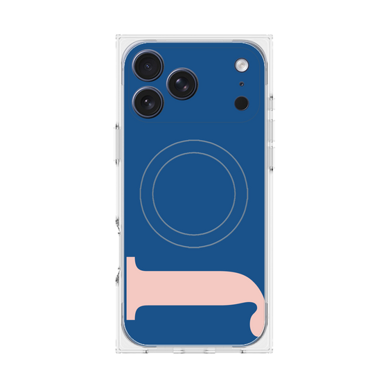 Premium Square Case with MagSafe［ Original - initial color - J navy ］