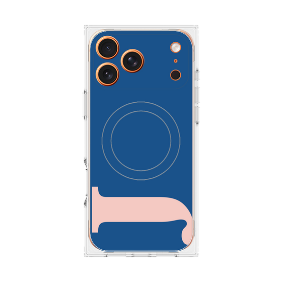 Premium Square Case with MagSafe［ Original - initial color - J navy ］