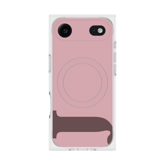 Premium Square Case with MagSafe［ Original - initial color - J dusty pink ］
