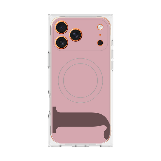 Premium Square Case with MagSafe［ Original - initial color - J dusty pink ］