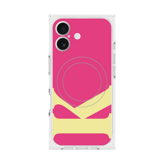 Premium Square Case with MagSafe［ Original - initial color - K pink ］