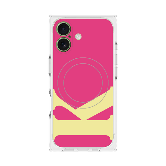 Premium Square Case with MagSafe［ Original - initial color - K pink ］