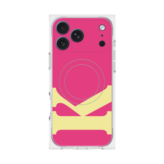 Premium Square Case with MagSafe［ Original - initial color - K pink ］