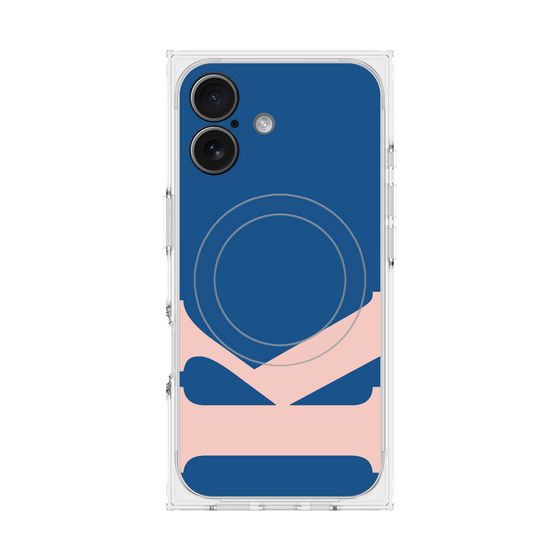 Premium Square Case with MagSafe［ Original - initial color - K navy ］