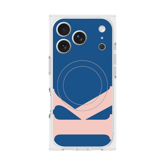 Premium Square Case with MagSafe［ Original - initial color - K navy ］