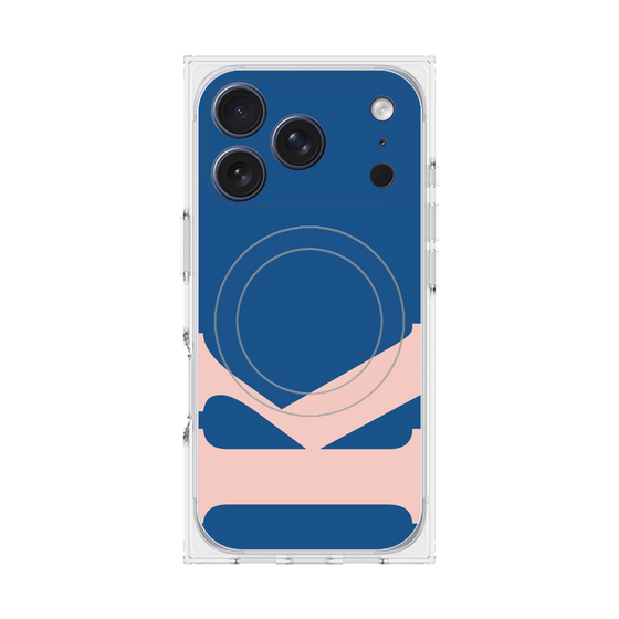 Premium Square Case with MagSafe［ Original - initial color - K navy ］